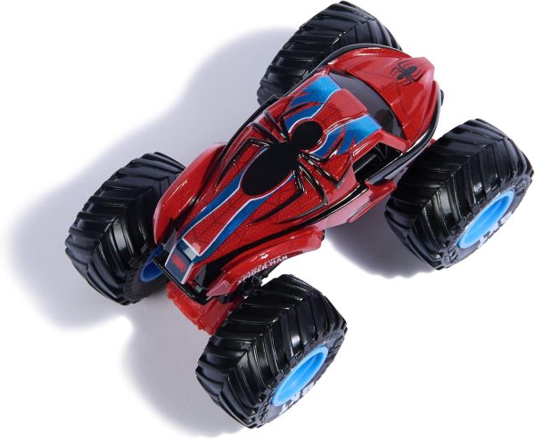 Monster Jam, Marvel Official Venom Vs. The Amazing Spider-Man Die-Cast Monster Trucks, 1:64 Scale, Kids Toys for Boys and Girls Ages 3 and up - Image 10