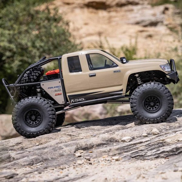 Axial RC Crawler 1/6 SCX6 Trail Honcho 4 Wheel Drive RTR (Transmitter and Receiver Included, Battery and Charger Not Included), Sand, AXI05001T2, Trucks Electric - Image 6