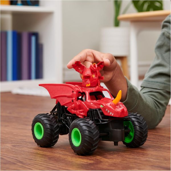 Monster Jam, Bakugan Dragonoid Remote-Control Monster Truck, Kids Toys for Boys and Girls Aged 4 and Up, 1:24 Scale - Image 8