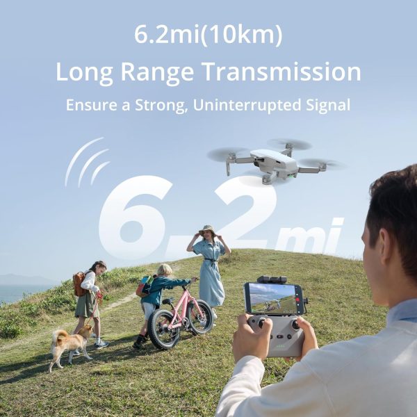 Specta Mini GPS Drone with 4K UHD Camera, Under 249g, 3 Aixs Gimbal Drone with 10KM FPV Transmission, 4K/30fps Video, 31-Min Flight, Auto Return, Lightweight and Foldable Drone for Adults Beginners - Image 6