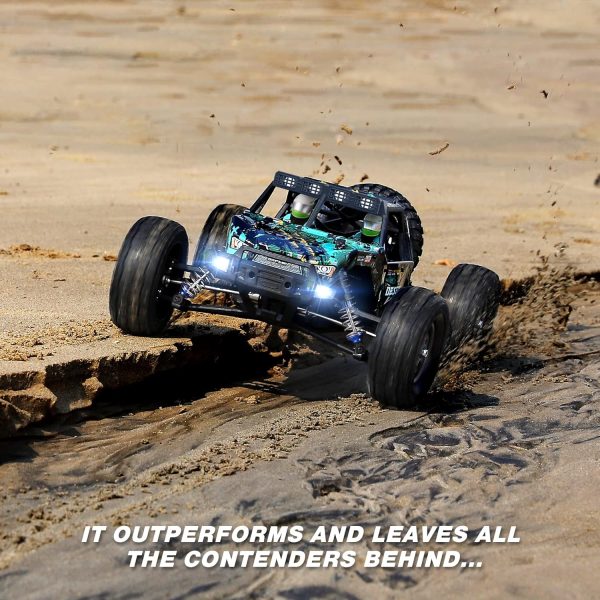 HAIBOXING 2995 Remote Control Truck 1:12 Scale RC Buggy 550 Motor Upgrade Version 42KM/H High Speed RC Cars, Electric Powered 4X4 Off-Road RTR Ideal Hobby for Kids& Adults 40+ Min Play - Image 6