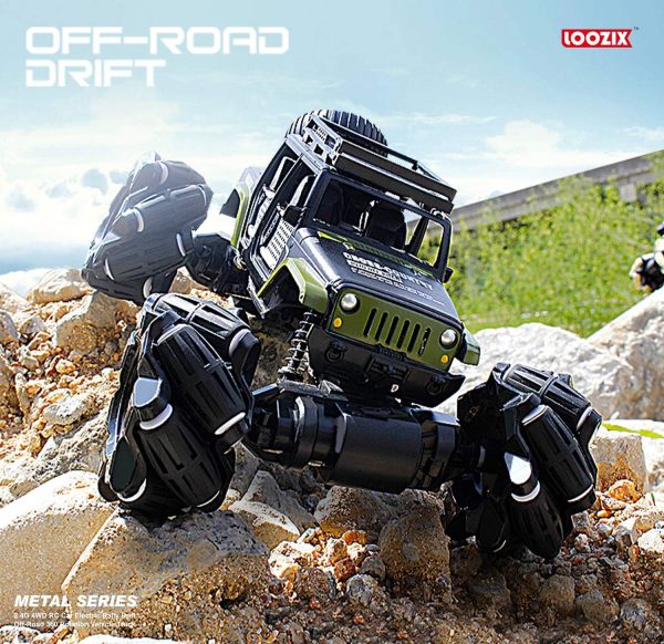 Remote Control Car, 1:16 Drift RC Cars 360° Rotating 4WD 2.4Ghz Gesture Sensor Watch Monster Truck for Kids Stunt Climbing Car Rechargeable Batteries - Image 3