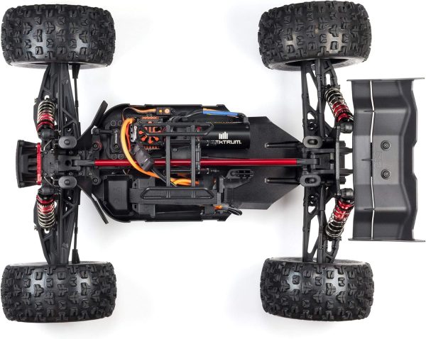 ARRMA RC Truck 1/8 KRATON 6S V5 4WD BLX Speed Monster RC Truck with Spektrum Firma RTR (Transmitter and Receiver Included, Batteries and Charger Required), Blue, ARA8608V5T2 - Image 9