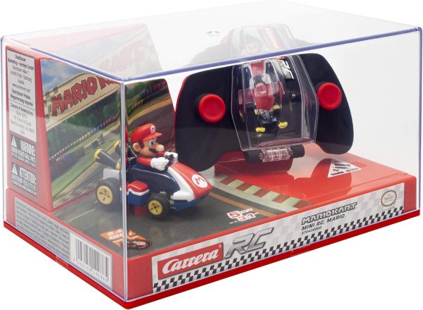 Carrera RC Nintendo Mario Kart 2.4 GHz Mini Collectible Radio Remote Control Toy Car Vehicle - Mario - Image 7