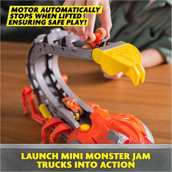 Monster Jam Mini, El Toro Loco Venom Velocity Scorpion Playset, 2 Exclusive Die-Cast El Toro Loco and Max-D Monster Truck, Kids Toys for Boys Ages 3+ - Image 5