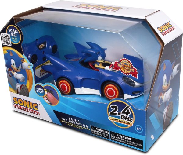 Sonic and Sega All Stars Racing Remote Controlled Car - Sonic the Hedgehog, For Ages 6 and up, Allows Children to Pretend to Drive and Have Fun at the Same Time! - Image 7