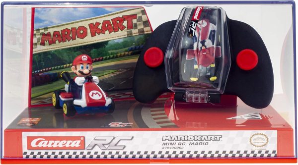 Carrera RC Nintendo Mario Kart 2.4 GHz Mini Collectible Radio Remote Control Toy Car Vehicle - Mario - Image 6