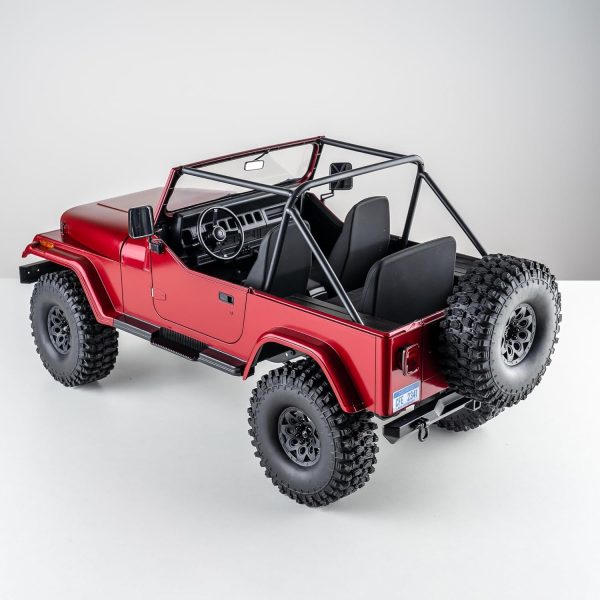 Rochobby Mashigan 1/10 RC Crawler, RC Rock Crawler Removable Details 15km/h, Remote Control Cars with Full Car Ball Bearing for Adults Need to Complete with Battery - Image 4