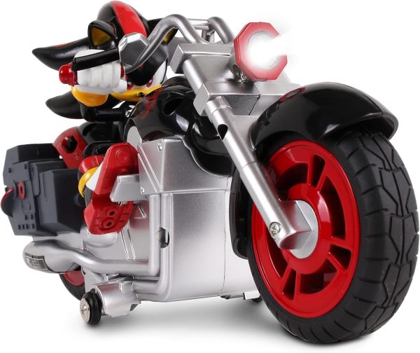 NKOK Sonic Sega All-Stars Racing RC Shadow Motorcycle; Full Function 2.4 GHz Radio Control with Turbo Boost; Ages 6+ - Image 6