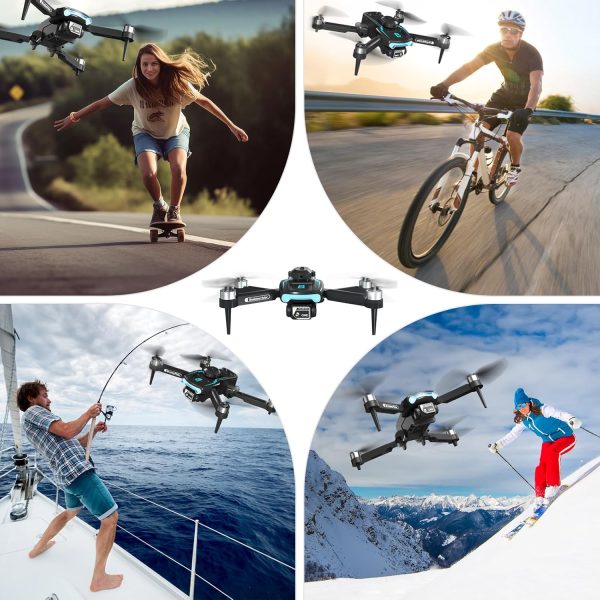 Drone with Camera for Adults 1080P HD,Mini Drone with Obstacle Avoidance 50 Min Long Flight Time,Foldable RC Quadcopter with Brushless Motor for Beginner,Dual Camera Drone from Techwonderz - Image 10