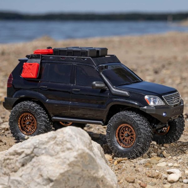 Axial RC Truck SCX24 Lexus GX 470: 1/24 4WD RTR (Everything Needed to Run is Included), Black, AXI-1532T3 - Image 3