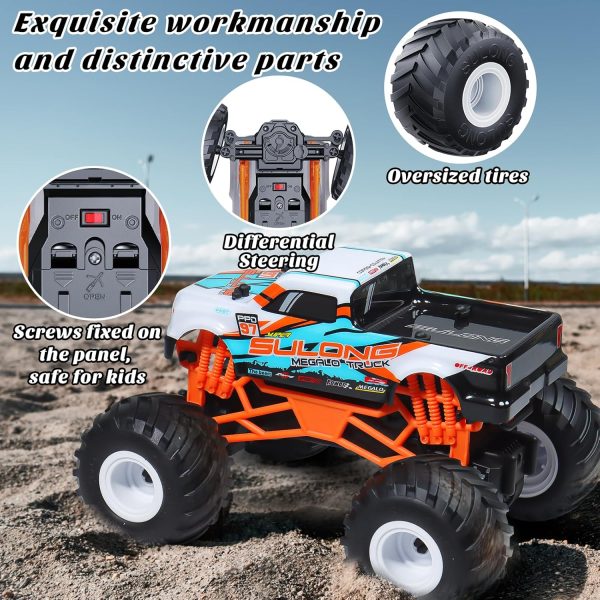 1:16 Scale RC Monster Truck - 2.4GHz All Terrain Car for Kids 4-12, 20 Km/h Off Road RC Truck, Christmas or Birthday Gift - Image 6