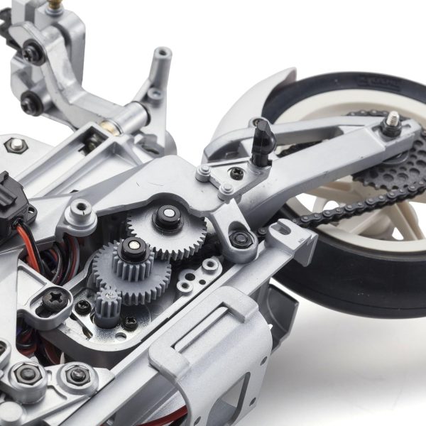 Kyosho Honda NSR500 Hanging-On Rider RC Motorcycle Kit 1:8-scale - Image 7