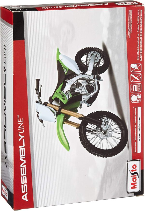 Maisto 1: 12 Al Kawasaki KX 450F (Colors May Vary), Large - Image 3