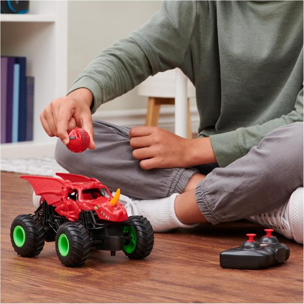 Monster Jam, Bakugan Dragonoid Remote-Control Monster Truck, Kids Toys for Boys and Girls Aged 4 and Up, 1:24 Scale - Image 6