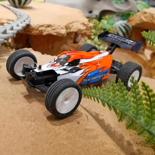 Serpent 1:24 Mini RC Car with Gyro, 1/24 Scale 2.4GHz Off-Road RC Car RTR, All Terrain Off-Road Buggy, High Performance Off-Road RC Kit with 1 Battery 1 USB Data Cable - Image 7