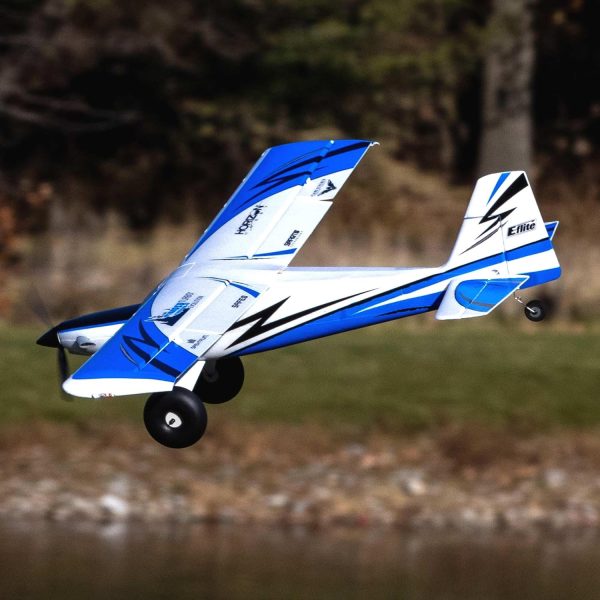 E-flite RC Airplane UMX Turbo Timber Evolution BNF Basic Transmitter Battery and Charger Not Included with AS3X and Safe EFLU8950 Airplanes B&F Electric - Image 9