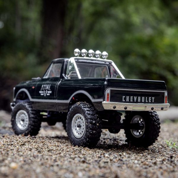 Axial RC Truck 1/24 SCX24 1967 Chevrolet C10 4WD Truck RTR (Comes with Everything Needed to Run), Black, AXI00001V2T4 - Image 8