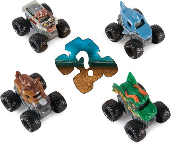 Monster Jam, Official Mini 5-Pack with Mystery Collectible Monster Truck, 1:87 Scale, Kids Toys for Boys and Girls Ages 3 and up - Image 3