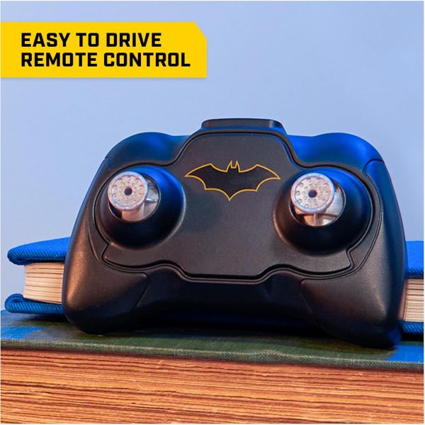 DC Comics, Batman Batmobile Remote Control Car, Easy to Drive, Compatible with Batman Figures, Kids Toys for Boys and Girls Ages 4 and Up - Image 6