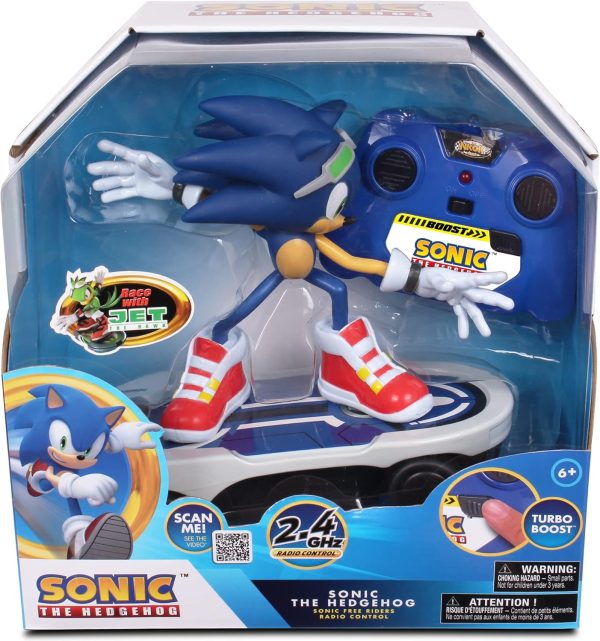 NKOK Sonic NKOK Free Rider R/C, Turbo Boost Feature: Goes from Fast to Super-Fast, Allows Children to Pretend to Drive and Have Fun at The Same Time, for Ages 6 and up - Image 6