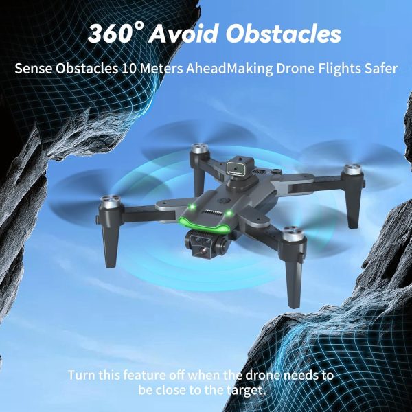 GPS Drone with 4K Camera for Adults, S166 Drone Under 249g 5GHz Transmission 3 Batteries, 90° Adjustable Lens, Auto Return, Follow Me, Brushless Motor Drones for Adults and Beginners - Image 7