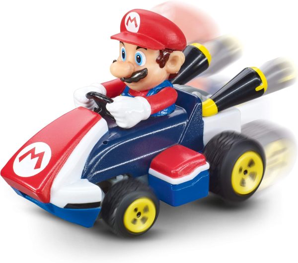 Carrera RC Nintendo Mario Kart 2.4 GHz Mini Collectible Radio Remote Control Toy Car Vehicle - Mario - Image 15