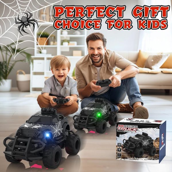 Remote Control Car for Boys 4-7, 1:43 Scale Mini RC Cars for Kids 3-5, RC Truck Christmas Birthday Gift for Toddlers 3 4 5 6 7 8 Year Old Boys (Black) - Image 8