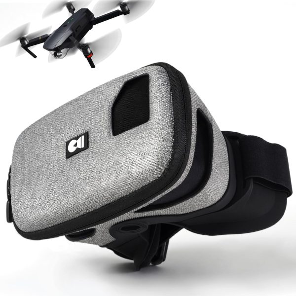 2 | FPV Goggles for All Camera Drones | Unibody Lens | HD FPV Goggles | Compatible Versatile Skyview FPV Drone Goggles | Clear Immersive View | All GPS Camera Drone - Image 2