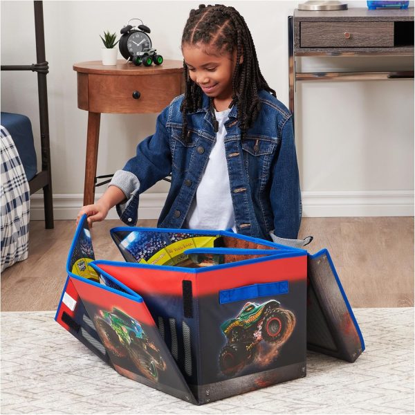 Monster Jam, Ultimate Arena Playmat & Storage with 2 Exclusive Monster Trucks, 1:64 Scale, 20 Accessories, Kids Toys for Boys and Girls Ages 4 and Up - Image 8