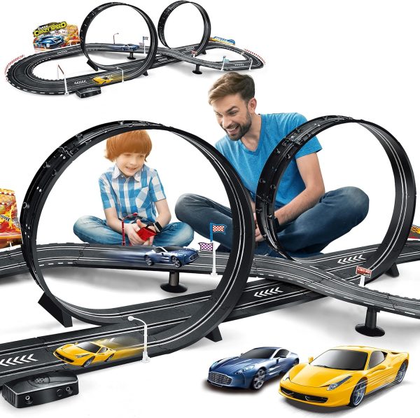 Kids Toy-Electric Powered Slot Car Race Track Set Boys Toys for 6 7 8-12 Years Old Boy Girl Best Gifts - Image 2