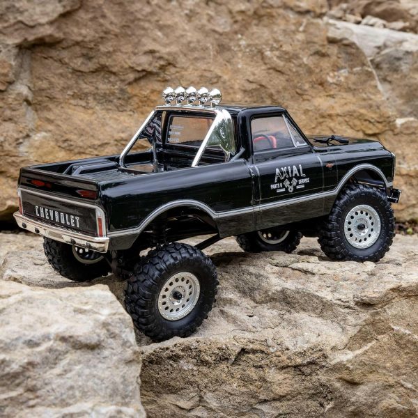 Axial RC Truck 1/24 SCX24 1967 Chevrolet C10 4WD Truck RTR (Comes with Everything Needed to Run), Black, AXI00001V2T4 - Image 6