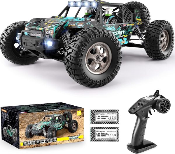 HAIBOXING 2995 Remote Control Truck 1:12 Scale RC Buggy 550 Motor Upgrade Version 42KM/H High Speed RC Cars, Electric Powered 4X4 Off-Road RTR Ideal Hobby for Kids& Adults 40+ Min Play - Image 2